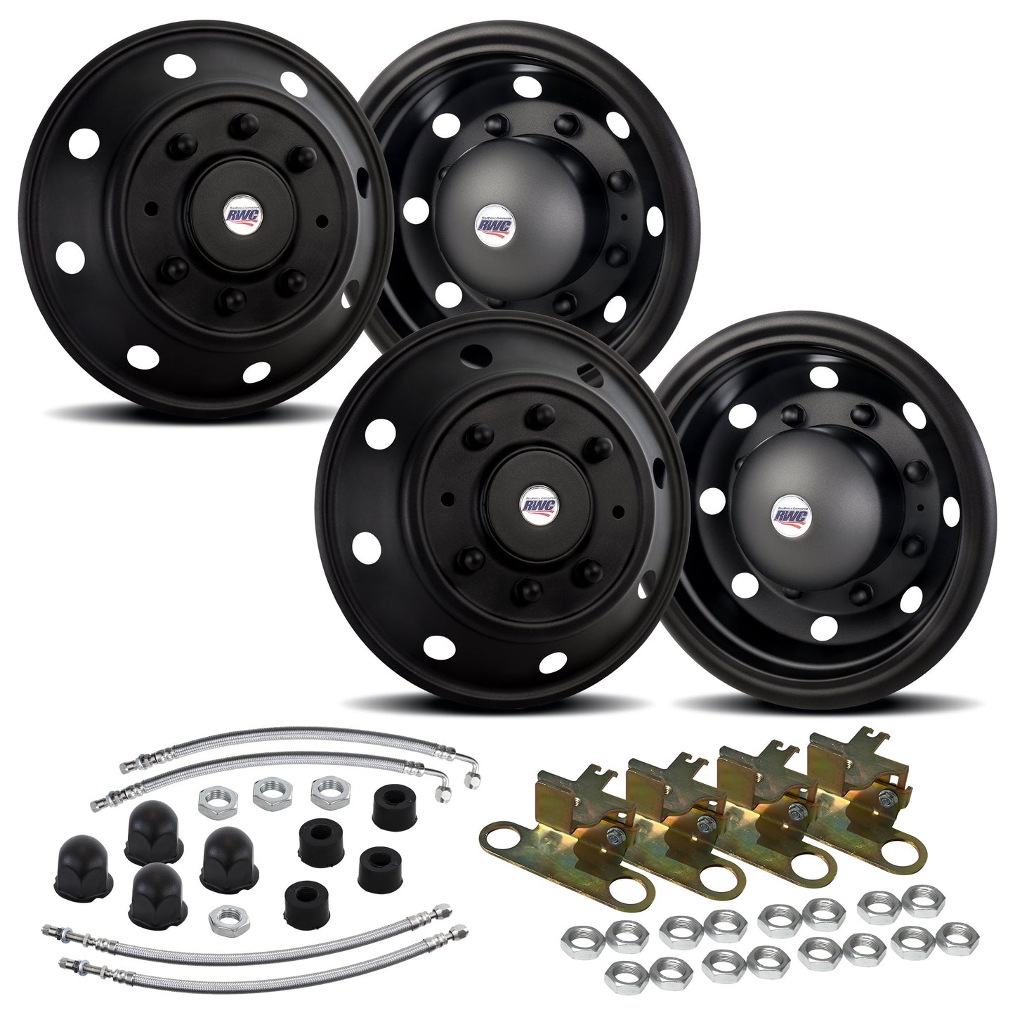 19.5" x 6.00" Stainless Steel Ford DRW Full Simulator Kit w/ Air Valve Ext. – American Road Series